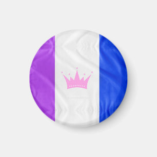 Aimant Drapeau de fierté de la culture drag de SlipperyJo