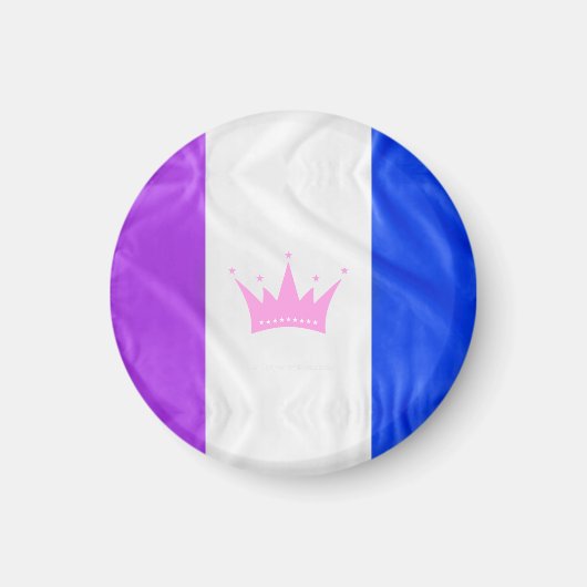 Aimant Drapeau de fierté de la culture drag de SlipperyJo (Devant)