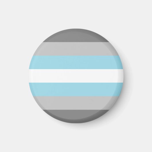 Aimant Drapeau de fierté demiboy (Devant)