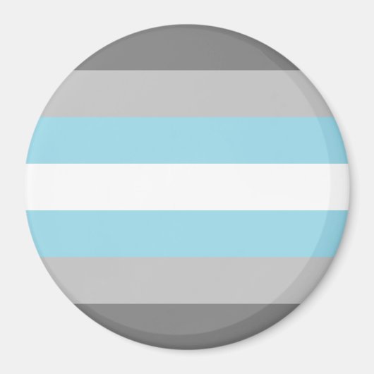 Aimant Drapeau de fierté demiboy (Devant)