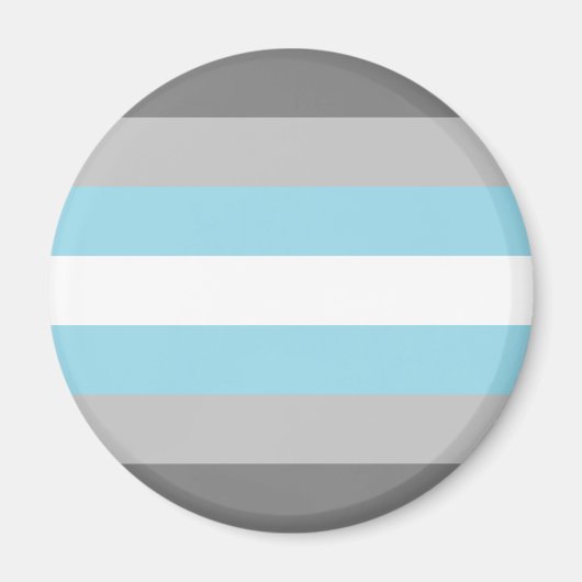 Aimant Drapeau de fierté demiboy (Devant)