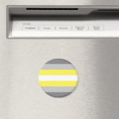 Aimant Drapeau de fierté demigender (In Situ (Lave-vaisselle))