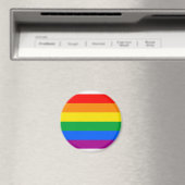 Aimant Drapeau de fierté gay traditionnel (In Situ (Lave-vaisselle))