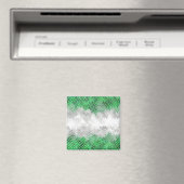 Aimant Drapeau de fierté grisromantique abstrait ondulé t (In Situ (Lave-vaisselle))