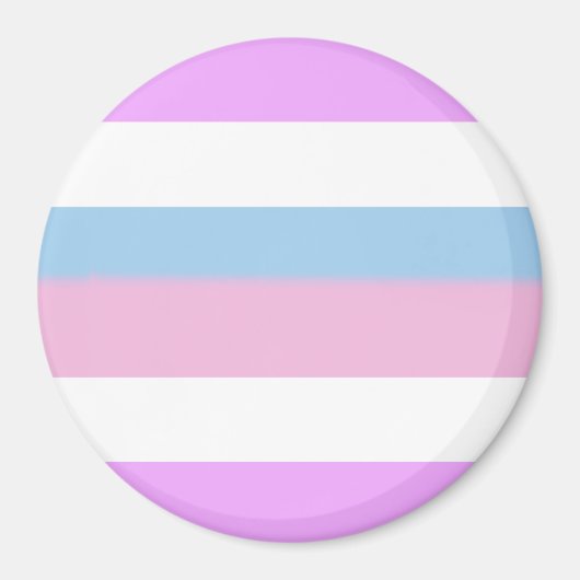 Aimant Drapeau de fierté intersexe (Devant)