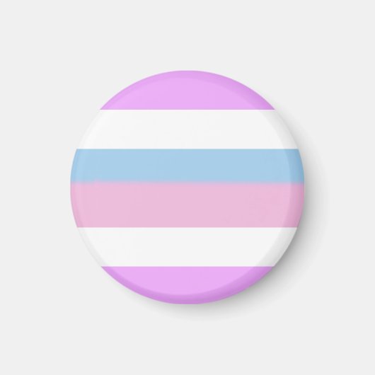 Aimant Drapeau de fierté intersexe (Devant)