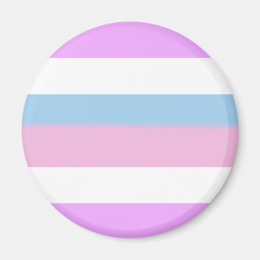 Aimant Drapeau de fierté intersexe (Devant)