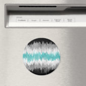 Aimant Drapeau de Fierté Libramasculin Bohème Funky Ondul (In Situ (Lave-vaisselle))