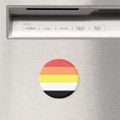Aimant Drapeau de fierté Lithsexuel (In Situ (Lave-vaisselle))