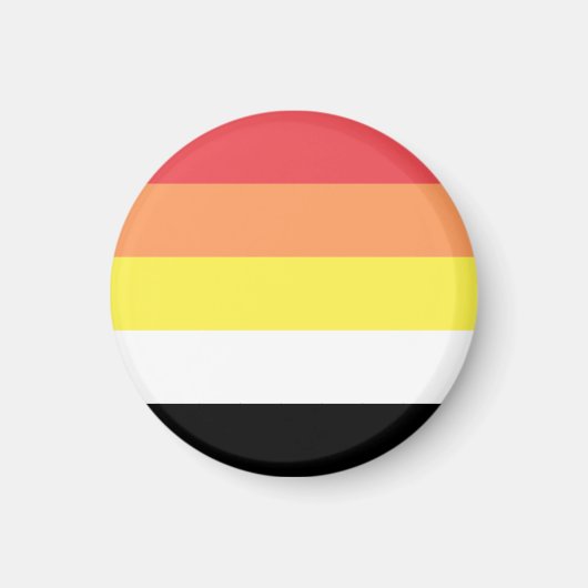 Aimant Drapeau de fierté Lithsexuel (Devant)