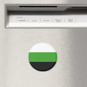 Aimant Drapeau de fierté Neutrois (In Situ (Lave-vaisselle))