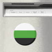 Aimant Drapeau de fierté Neutrois (In Situ (Lave-vaisselle))