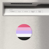 Aimant Drapeau de fierté Reciprosexuel (In Situ (Lave-vaisselle))