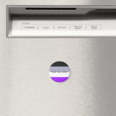 Aimant Drapeau de fierté sexuelle tombée (In Situ (Lave-vaisselle))