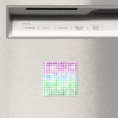 Aimant Drapeau de fierté Toric abstrait boho éclectique G (In Situ (Lave-vaisselle))