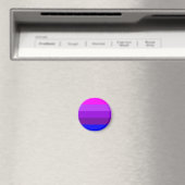Aimant Drapeau de fierté transgenre alternatif (In Situ (Lave-vaisselle))