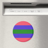 Aimant Drapeau de fierté trigender (In Situ (Lave-vaisselle))