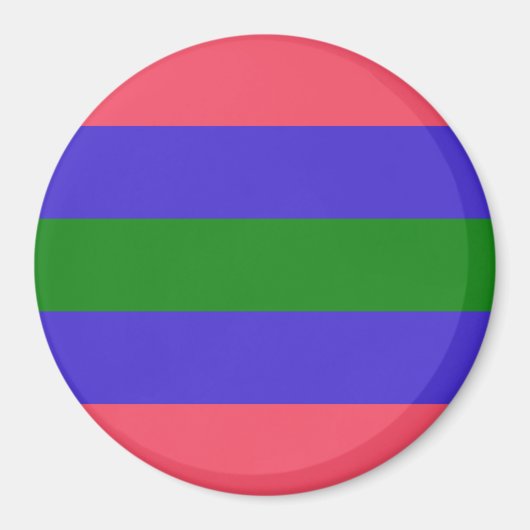 Aimant Drapeau de fierté trigender (Devant)