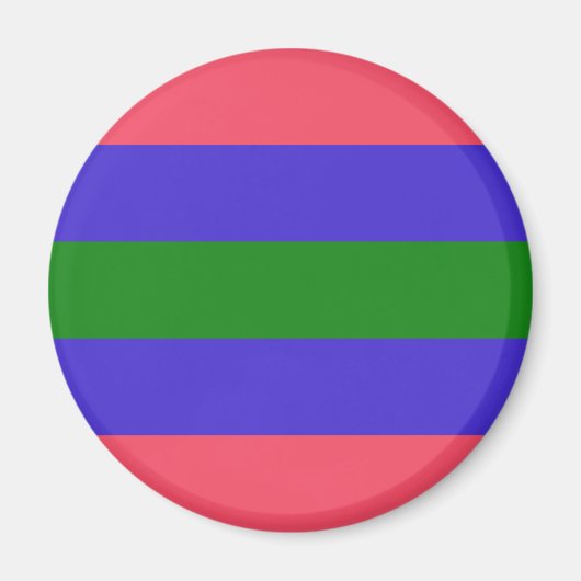 Aimant Drapeau de fierté trigender (Devant)