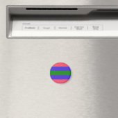Aimant Drapeau de fierté trigender (In Situ (Lave-vaisselle))