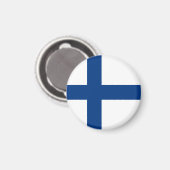 Aimant Drapeau de Finlande (Recto/Verso)