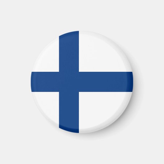 Aimant Drapeau de Finlande (Devant)