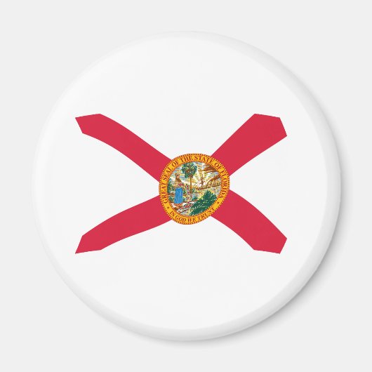 Aimant Drapeau de Floride (Devant)