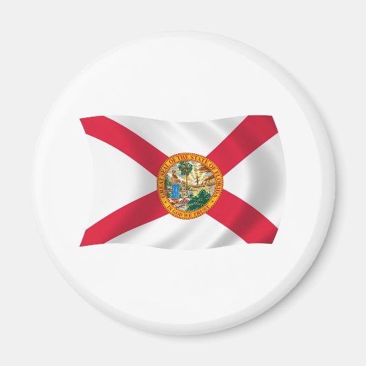 Aimant Drapeau de Floride (Devant)