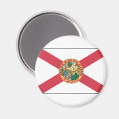 Aimant Drapeau de Floride (Recto/Verso)
