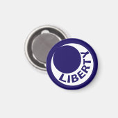 Aimant Drapeau de Fort Moultrie, Caroline du Sud (Recto/Verso)