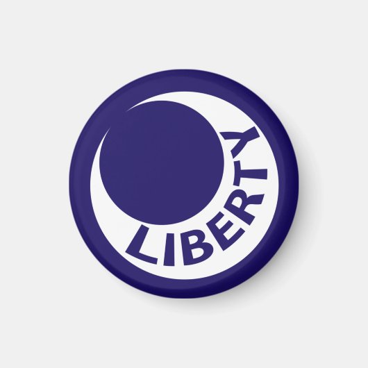 Aimant Drapeau de Fort Moultrie, Caroline du Sud (Devant)