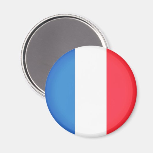 Aimant Drapeau de France (Recto/Verso)