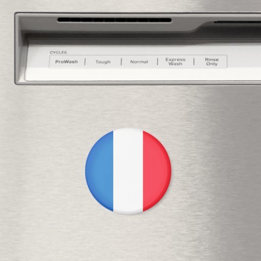 Aimant Drapeau de France (In Situ (Lave-vaisselle))