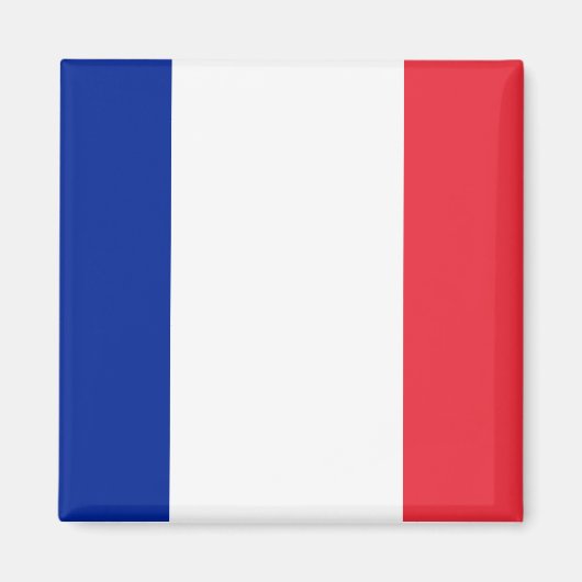 Aimant drapeau de France (Devant)