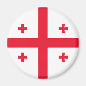 Aimant Drapeau de Géorgie (Devant)