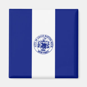 Aimant Drapeau de Grand Rapids (Michigan City)
