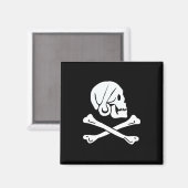 Aimant Drapeau de Henry Every Drapeau de Pirate (Recto/Verso)