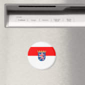 Aimant Drapeau de Hesse (In Situ (Lave-vaisselle))