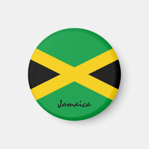 Aimant Drapeau de Jamaïque et Amérique - fans de voyages/
