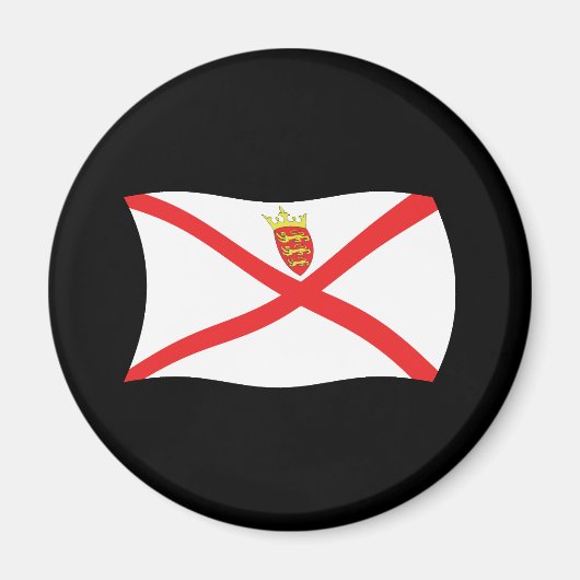 Aimant Drapeau de Jersey (Devant)