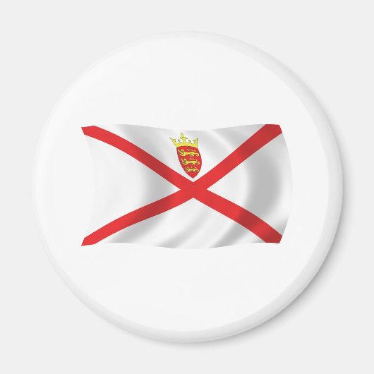 Aimant Drapeau de Jersey (Devant)
