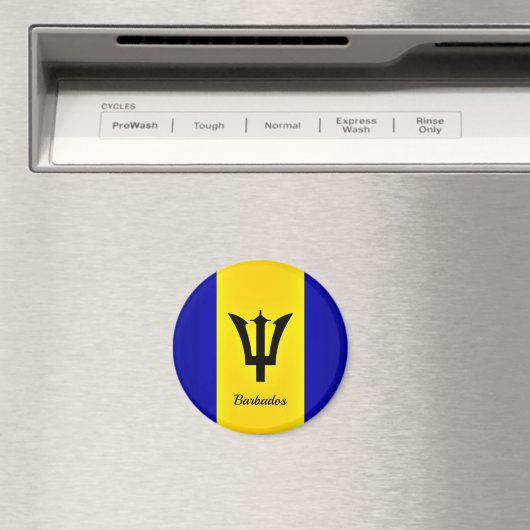 Aimant Drapeau de la Barbade (In Situ (Lave-vaisselle))