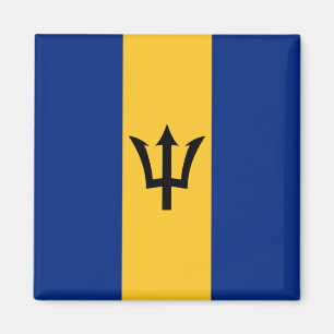 Aimant Drapeau de la Barbade (Bajan)