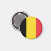 Aimant Drapeau de la Belgique (Recto/Verso)