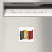 Aimant Drapeau de la Belgique (In Situ (Lave-vaisselle))