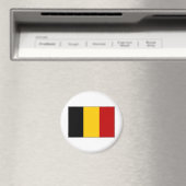 Aimant Drapeau de la Belgique (In Situ (Lave-vaisselle))