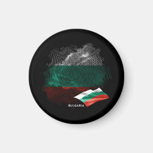 Aimant drapeau de la Bulgarie