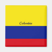 Aimant Drapeau de la Colombie (Devant)