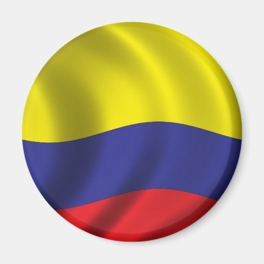 Aimant Drapeau de la Colombie (Devant)
