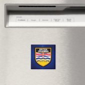 Aimant Drapeau de la Colombie-Britannique (In Situ (Lave-vaisselle))